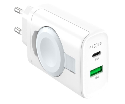 Ładowarka do smartfonów FIXED Ładowarka sieciowa 35W Power Socket Travel Charger biały